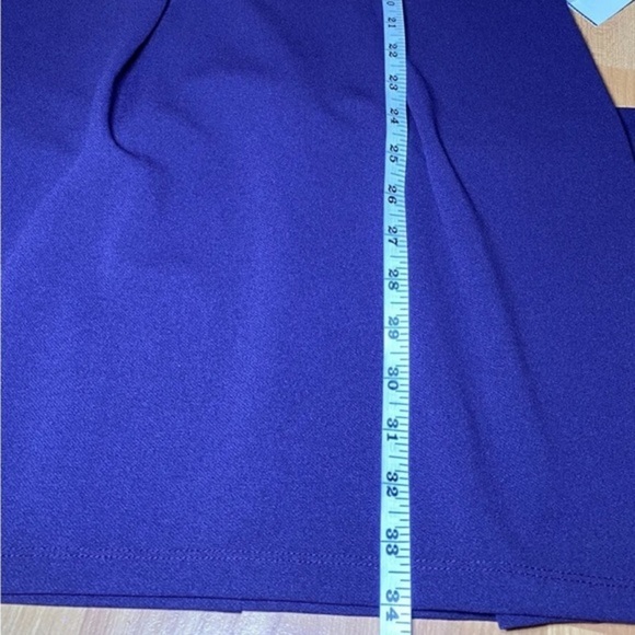 Juniors' Cap-Sleeve Mock-Neck‎ Tie-Waist Dress size-7/8 - Picture 6 of 10